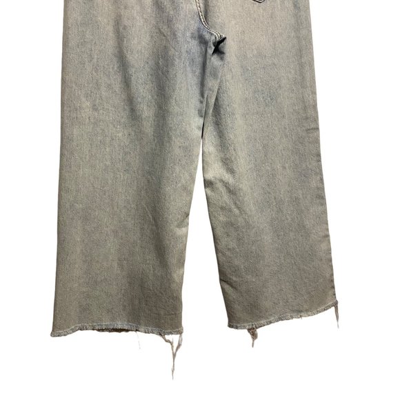 Cello Wide Leg Acid Wash Highwaist Jeans 13 - Picture 11 of 11